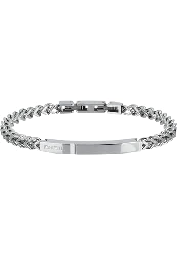 BREIL - Armband für Männer GROOVY Kollektion TJ2138 - Edelstahlschmuck mit Zentralem Starrem Element - One Size von Breil