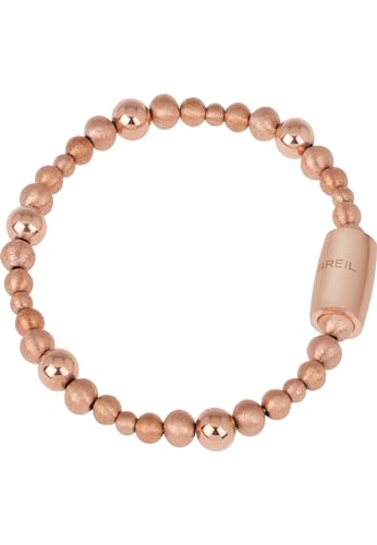 BREIL - Damenarmband Element Small Sun aus der Kollektion MAGNETICA SYSTEM TJ2936 - Damenschmuck, Armband ist veränderbar und mit anderen Stücken der Kollektion kombinierbar - Stahl/Roségold, 19 cm von Breil