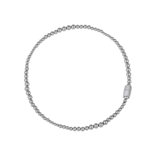 BREIL - Damenhalskette Element Medium Moon aus der Kollektion MAGNETICA SYSTEM TJ2933 - Damenschmuck, Kette ist veränderbar und mit anderen Stücken der Kollektion kombinierbar - Stahl, 45 cm von Breil