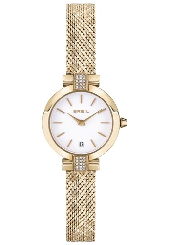 Breil - Damenuhr Soul Collection TW1917 - Damen-Accessoires - Reine Zeituhr für Damen mit einem Gehäusedurchmesser von 25 mm und Verstellbarer Armbandlänge von 13,5 bis 19 cm von Breil