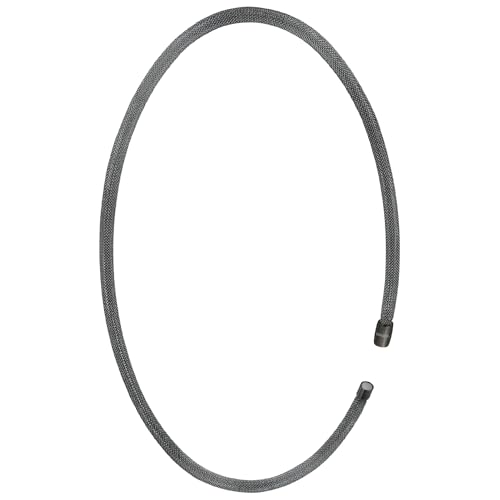 BREIL - Halskette Dament Element XL Soft aus der Kollektion MAGNETICA SYSTEM TJ2970 - Lange Element Halskette aus IP-Stahl Schwarz - Mit anderen Teilen der Kollektion kombinierbar - 80 cm von Breil