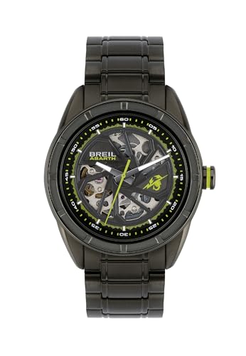 Breil Herren Armbanduhr Abarth mit Titan Stahlarmband, 10 Bar, Gehäusedurchmesser: 43 mm, TW2045 von Breil