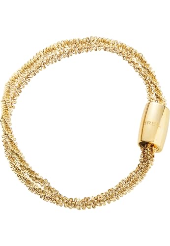 Breil Armband MAGNETICA SYSTEM für Damen aus Edelstahl in der Farbe Gold, mit Magnetverschluss, Länge: 19,5 cm, TJ3211 von Breil