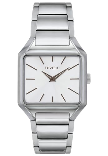 Breil, Nur-Zeit Damenuhr The B Collection, Damenuhr mit Originellem und Minimalistischem Design, mit Quarzwerk Myota 2025 und Wasserdichtigkeit bis 5 ATM von Breil