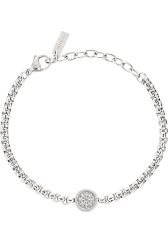 Breil Juwel Sammlung KETCH, ARMBÄNDER aus HERREN in STAHL Farbe SILVER messen 22,5 - TJ3217 Breil Juwel Sammlung KETCH, ARMBÄNDER aus HERREN in STAHL Farbe SILVER messen 22,5 - TJ3217 von Breil