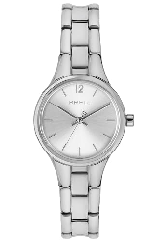 Breil B Reflex Damen Armbanduhr mit Armband aus Edelstahl in der Farbe: Gold, Gehäusedurchmesser: 28 mm, TW1992 von Breil