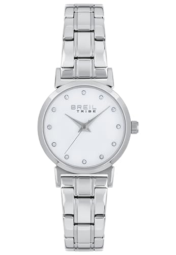 Breil Uhr Damen Bella Ziffernblatt Silber Bewegung NUR Zeit Quartz e Bracelet Farbiger Stahl Silber, PINK EW0613 Breil Uhr Damen Bella Ziffernblatt Silber Bewegung NUR Zeit Quartz e Bracelet Farbiger Stahl Silber, PINK EW0613 von Breil
