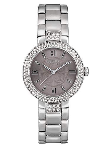 Breil Damen Armbanduhr Dancefloor in der Farbe Silber mit weißen Kristallen verziert und Edelstahlarmband, Gehäusedurchmesser: 32 mm, EW0504 von Breil