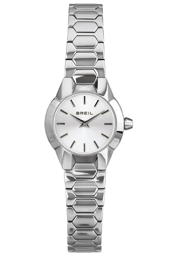 Breil Damen Armbanduhr New One in der Farbe Silber mit Edelstahlarmband, Gehäusedurchmesser: 24mm, TW1856 von Breil