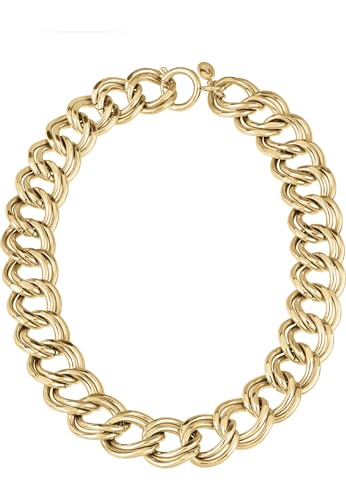 Breil - Damenhalsband Hyper Collection TJ3043 - Damenschmuck - Stahlhalsband für Damen, mit Hochglanzoberfläche - Verstellbare Länge bis 46,5 cm von Breil