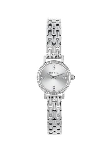 Breil Damen Armbanduhr Darling mit Armband aus Edelstahl, Wasserdichtigkeit: 30 Meter, Gehäusedurchmesser: 41 mm, TW2019 von Breil