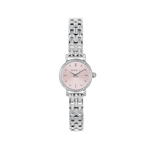 Breil Uhr Damen Darling Ziffernblatt Silber Bewegung NUR Zeit Quartz e Bracelet Stahl Silber TW2019 von Breil