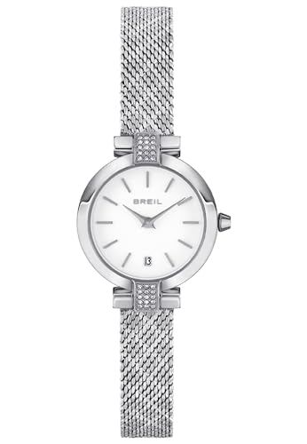 Breil - Damenuhr Soul Collection TW1916 - Damen-Accessoires - Reine Zeituhr für Damen mit einem Gehäusedurchmesser von 25 mm und Verstellbarer Armbandlänge von 13,5 bis 19 cm von Breil