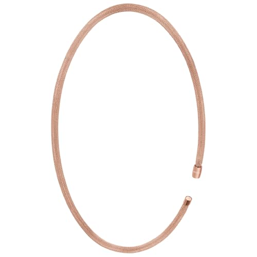 BREIL - Halskette Dament Element XL Soft aus der Kollektion MAGNETICA SYSTEM TJ2969 - Lange Element Halskette aus IP-Stahl Rosé - Mit anderen Teilen der Kollektion kombinierbar - 80 cm von Breil