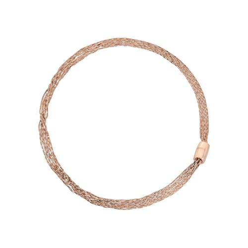 Breil Juwel Sammlung MAGNETICA SYSTEM, HALSKETTEN aus DAMEN in FARBIGER STAHL Farbe ROSE GOLD messen 45 - TJ2983 von Breil