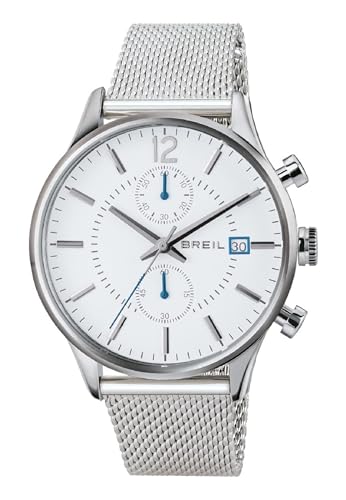 Breil Herren Armbanduhr Chronograph Quarz Edelstahl TW1648 von Breil