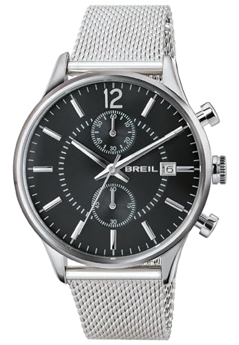 Breil Herren Armbanduhr Chronograph Quarz Edelstahl TW1649 von Breil