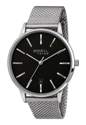 Breil - Herrenuhr Kollektion Avery EW0458 - Men's Time Only Uhr - Edelstahlarmband aus Mailänder Mesh - 41 mm von Breil