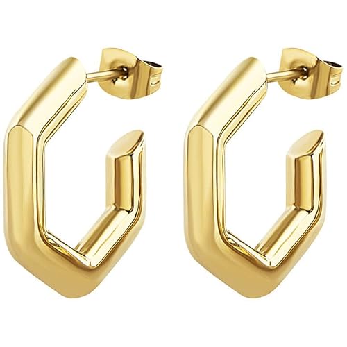 Juwel BREIL Sammlung HEXAGONIA, OHRRINGE aus DAMEN in FARBIGER STAHL Farbe GOLD messen 20 - TJ3511 Juwel BREIL Sammlung HEXAGONIA, OHRRINGE aus DAMEN in FARBIGER STAHL Farbe GOLD messen 20 - TJ3511 von Breil