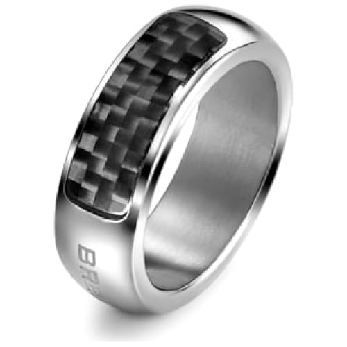 Breil Juwel Sammlung CAVE, RINGE aus HERREN in STAHL Farbe SILBER messen 19 - TJ0937 von Breil