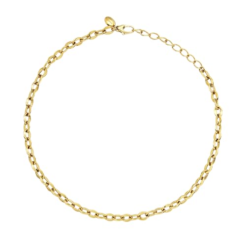 Breil Juwel Sammlung MOOR, HALSKETTEN aus DAMEN in FARBIGER STAHL Farbe GOLD messen EINZIGARTIG - TJ3715 von Breil