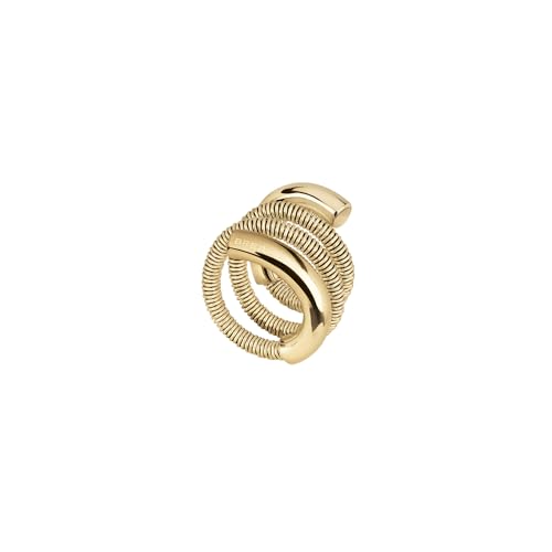 Breil Juwel Sammlung NEW SNAKE STEEL, RINGE aus DAMEN in FARBIGER STAHL Farbe GOLD messen 18 - TJ3082 von Breil