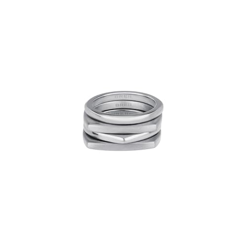 Breil Juwel Sammlung NEW TETRA, RINGE aus DAMEN in STAHL Farbe SILVER messen 16 - TJ3018 von Breil