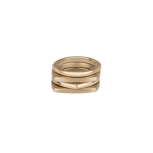 Breil Juwel Sammlung TETRA, RINGE aus DAMEN in FARBIGER STAHL Farbe GOLD messen 14 - TJ3023 von Breil