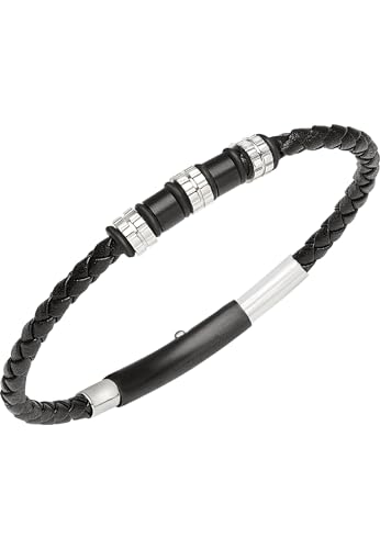 Breil Juwel Sammlung WANDERLUST, ARMBÄNDER aus HERREN in LEATHER AND STEEL Farbe SCHWARZ messen EINZIGARTIG - TJ3369 Breil Juwel Sammlung WANDERLUST, ARMBÄNDER aus HERREN in LEATHER AND STEEL Farbe SCHWARZ messen EINZIGARTIG - TJ3369 von Breil
