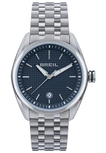 Breil Line Up Herren Armbanduhr mit Armband aus Edelstahl in der Farbe: Silber, Gehäusedurchmesser: 43 mm, TW1988 von Breil
