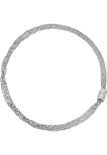 Breil Magnetica System Medium Eclipse Element Halskette aus poliertem Stahl, Max. Länge: 45 cm, TJ2981 von Breil