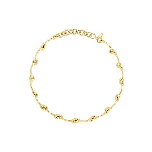 Breil Juwel Sammlung TIE UP, HALSKETTEN aus DAMEN in FARBIGER STAHL Farbe GOLD messen EINZIGARTIG - TJ3483 von Breil