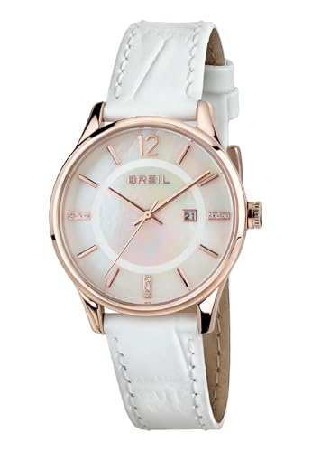 Breil Uhr Damen Contempo Ziffernblatt Perlmutt Weiss Bewegung NUR Zeit Quartz e GÜRTEL KALB Leder Weiss TW1565 Breil Uhr Damen Contempo Ziffernblatt Perlmutt Weiss Bewegung NUR Zeit Quartz e GÜRTEL KALB Leder Weiss TW1565 von Breil