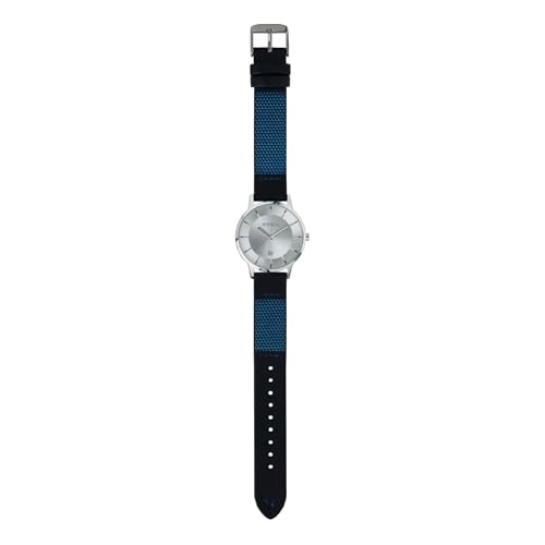 Breil Uhr Damen TWENTY20 Ziffernblatt Silber Bewegung NUR Zeit Quartz e GÜRTEL KALB Leder SCHWARZ TW1746 von Breil