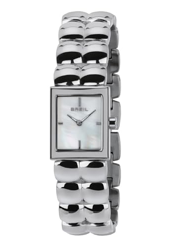 Breil Uhr Damen Tangle Ziffernblatt Perlmutt Weiss Bewegung NUR Zeit Quartz e Bracelet Farbiger Stahl Silber TW1623 Breil Uhr Damen Tangle Ziffernblatt Perlmutt Weiss Bewegung NUR Zeit Quartz e Bracelet Farbiger Stahl Silber TW1623 von Breil