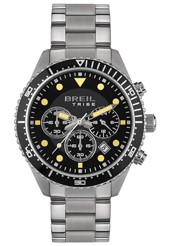 Breil Sail Herren Armbanduhr mit Armband aus Edelstahl in der Farbe: Silber, Gehäusedurchmesser: 42 mm, EW0584 von Breil