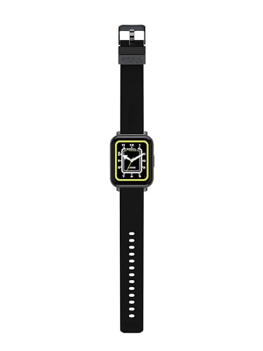 Breil Unisex Smartwatch SBT-2 mit Silikonarmband und Wechselarmband aus Edelstahl in der Farbe Schwarz, Schutzklasse: IP68, Gehäusegröße: 45 mm, EW0675 von Breil
