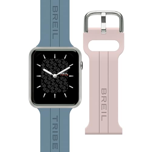 Breil Uhr Damen SBT-X Ziffernblatt SCHWARZ Bewegung SMARTWATCH SMARTMODULE e GÜRTEL Silicon + Steel BLAU, PINK EW0669 von Breil