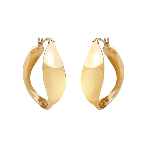 Juwel BREIL Sammlung B WHISPER, OHRRINGE aus DAMEN in FARBIGER STAHL Farbe GOLD messen GROSS - TJ3387 von Breil