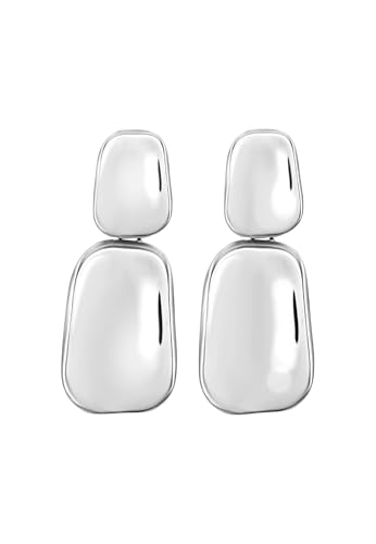 Juwel BREIL Sammlung SCULPTURE, OHRRINGE aus DAMEN in SILBER UND EDELSTAHL Farbe SILBER messen EINZIGARTIG - TJ3812 von Breil