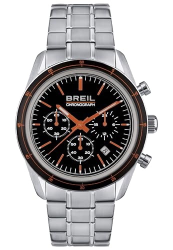 Breil, Herrenchronograph Relese Collection, Herrenuhr mit Sportlich-Elegantem Design, mit TMI VD53 Uhrwerk und Wasserdichtigkeit bis 10 ATM von Breil