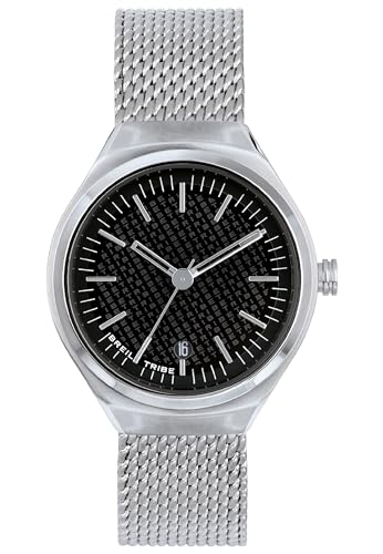 Breil Unisex Spin Off Uhr nur Uhrwerk - 3h Quarz und MESH Stahl von Unisex von Breil