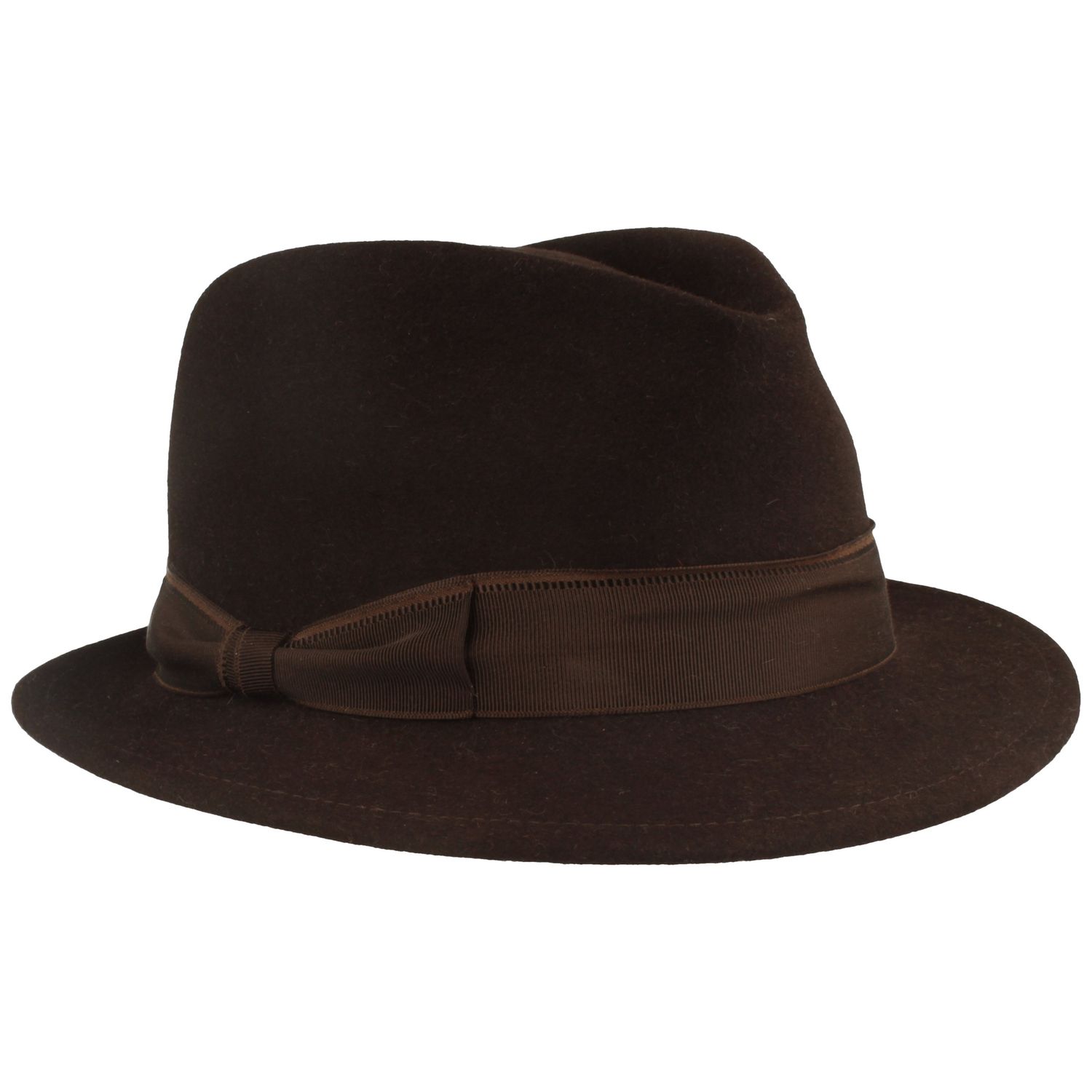 Breiter Meisteratelier Damen Filzhut Trilby aus 100% Haarfilz von Breiter Meisteratelier