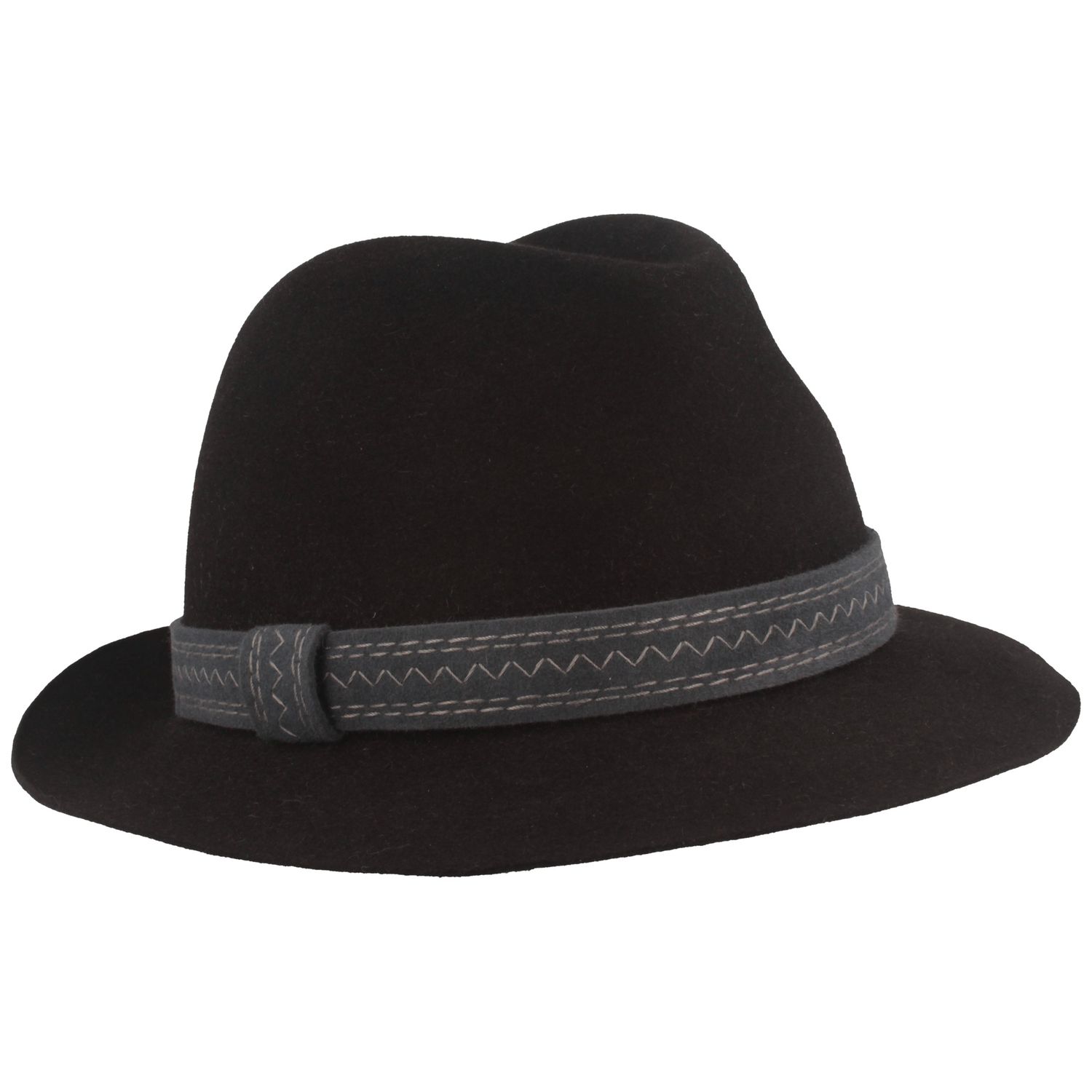 Meisteratelier Breiter München Trilby-Hut mit Filz-Garnitur von Breiter Meisteratelier