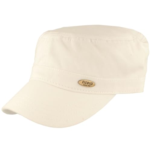 Breiter Baseball Army-Cap Baumwolle UV-Schutz 50+ Weiss 59 von Breiter