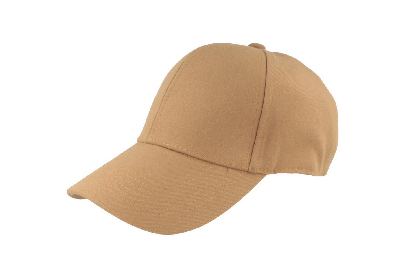 Breiter Baseball Cap Unifarbene, schlichte Baseball Cap mit Metalverschluss von Breiter