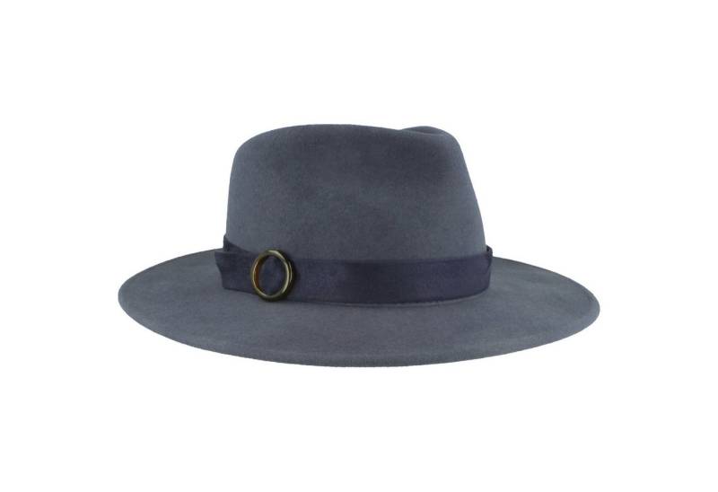 Breiter Filzhut Traveller hergestellt in Italien aus 100% Wollfilz von Breiter