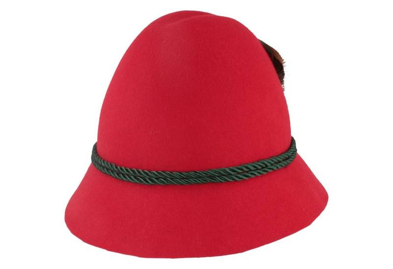 Breiter Filzhut für Kinder mit Feder von Breiter