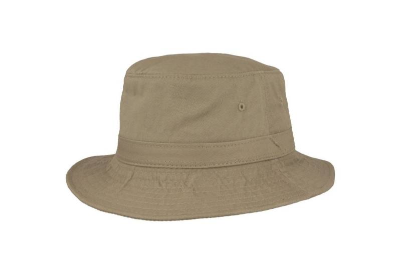 Breiter Fischerhut Einfarbiger knautschbarer Fischerhut mit UV 50+ aus Baumwolle von Breiter