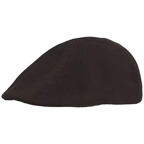 Breiter Herren Schiebermütze, Flatcap, Schirmmütze aus Baumwolle, Mehrteilig mit flexiblem Schirm, Hautfreundliche von Breiter